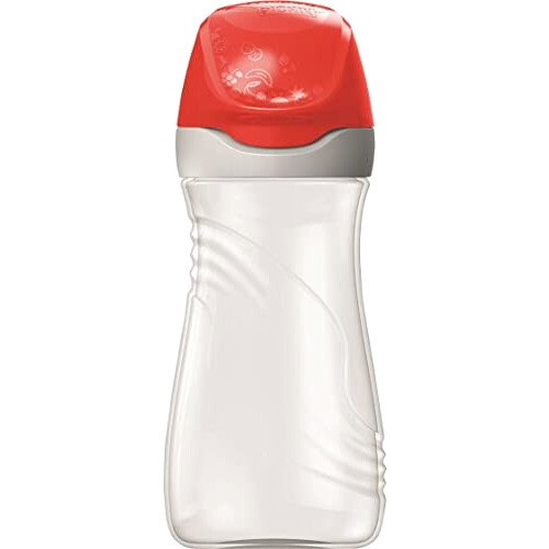 Gourde rouge plastique sans bpa 430 ml