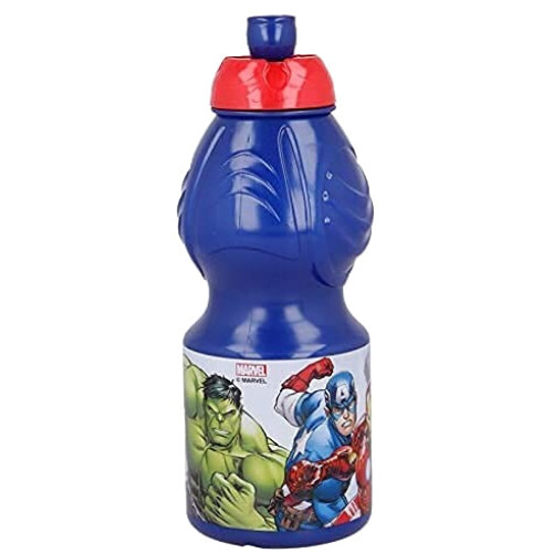 Gourde Hulk - Avengers - plastique sans bpa bec rétractable 400 ml
