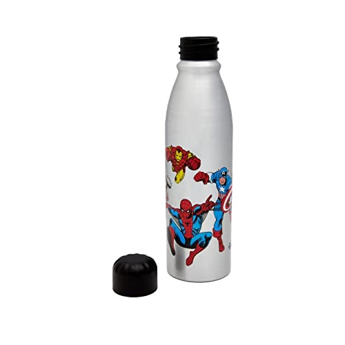 Gourde Hulk, Captain America, Iron man, Thor, Black Panther - Avengers - multicolore aluminium sans bpa 600 ml variant 6 