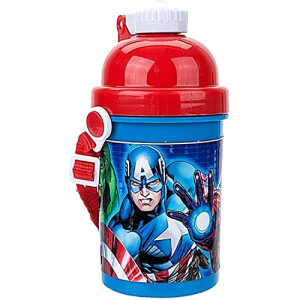 Gourde Avengers paille 400 ml