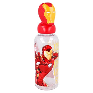Gourde Iron man - Avengers - multicolore sans bpa 3D 560 ml