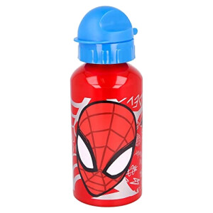 Gourde Spider-man multicolore aluminium bec verseur 500 ml