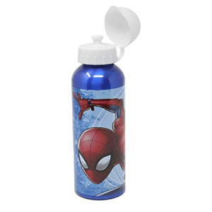 Gourde Spider-man bleu aluminium 500 ml