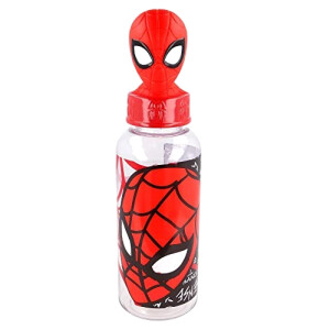 Gourde Spider-man multicolore plastique 3D 560 ml