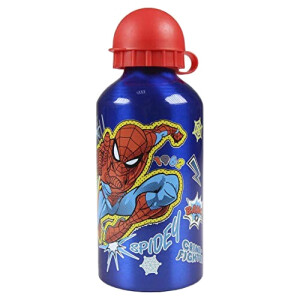 Gourde Spider-man bleu foncé aluminium 500 ml