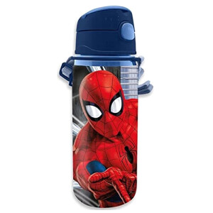 Gourde Spiderman en aluminium Bleu foncé 500 ml
