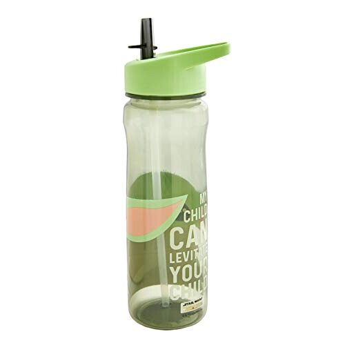 Gourde Star Wars vert/gris plastique sans bpa bec verseur paille 600 ml variant 6 