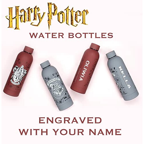 Gourde Hermione Granger, Poudlard - Harry Potter - gris,gris vif plastique sans bpa isotherme 700 ml variant 1 