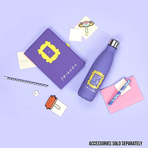 Gourde Monica Geller - Friends - violet plastique sans bpa double paroi 750 ml variant 2 