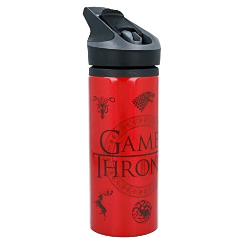 Gourde Game of Thrones rouge aluminium sans bpa 710 ml variant 1 