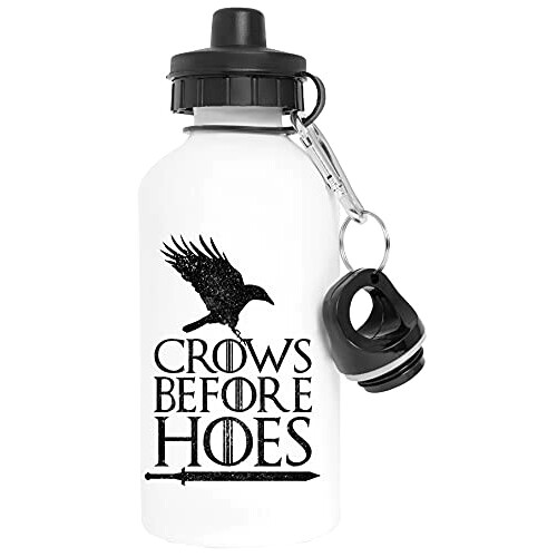 Gourde Game of Thrones blanc aluminium 600 ml