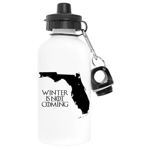 Gourde Game of Thrones blanc aluminium 600 ml