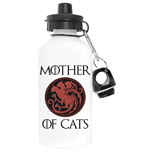 Gourde Game of Thrones blanc aluminium 600 ml