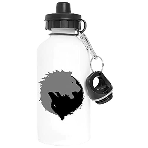 Gourde Game of Thrones blanc aluminium 600 ml