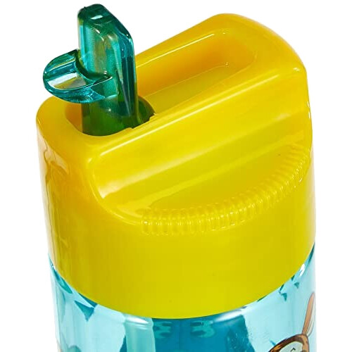 Gourde Winnie l'ourson multicolore plastique sans bpa paille 430 ml variant 1 