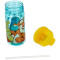 Gourde Winnie l'ourson multicolore plastique sans bpa paille 430 ml - miniature variant 3