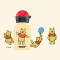 Gourde Winnie l'ourson winnie aluminium sans bpa - miniature variant 3