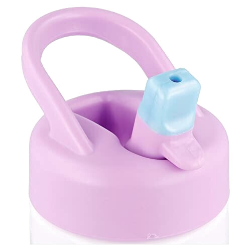 Gourde La reine des neiges multicolore plastique paille 410 ml variant 1 