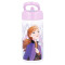 Gourde La reine des neiges multicolore plastique paille 410 ml - miniature variant 1