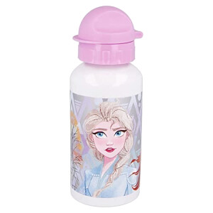 Gourde La reine des neiges multicolore aluminium bec verseur 500 ml