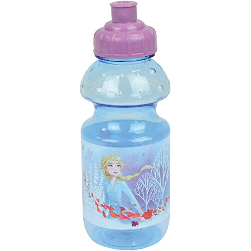 Gourde Elsa - La reine des neiges - bleu 350 ml