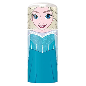 Gourde Elsa - La reine des neiges - modèle plastique sans bpa paille 350 ml
