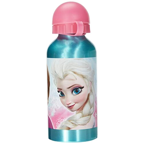Gourde La reine des neiges multicolore aluminium 400 ml variant 0 