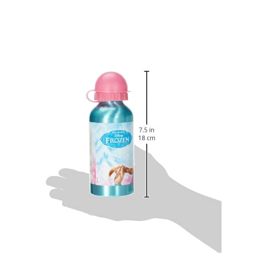 Gourde La reine des neiges multicolore aluminium 400 ml variant 2 