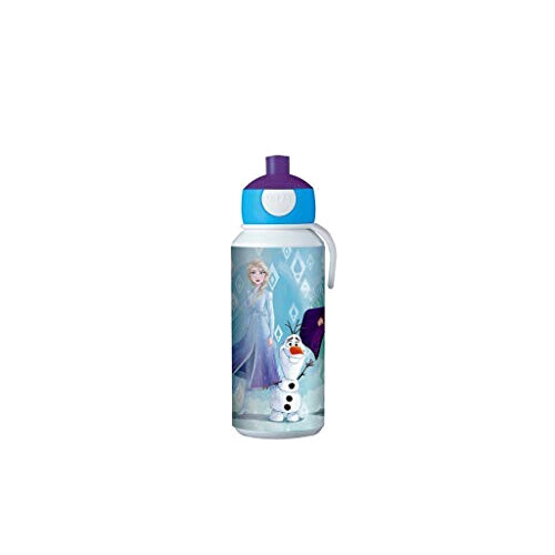 Gourde La reine des neiges bleu, violet. 400 ml