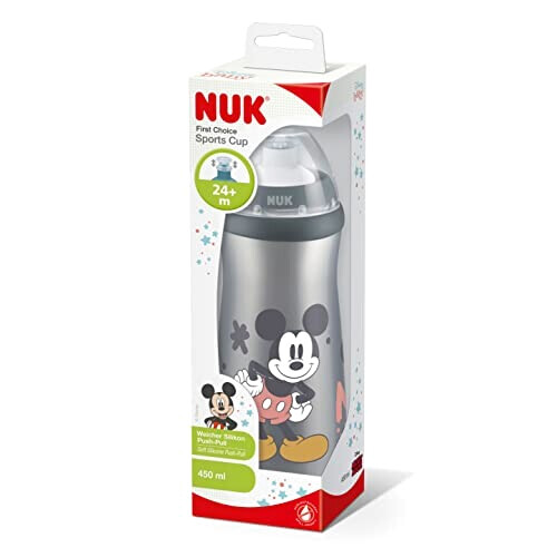 Gourde Mickey mouse plastique sans bpa bec verseur 450 ml variant 3 