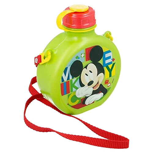 Gourde Mickey vert / rouge 670 ml