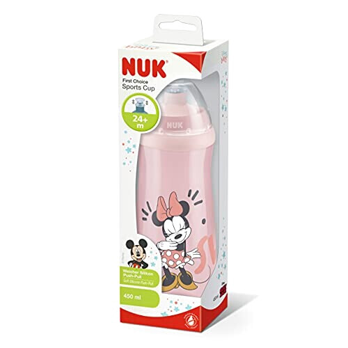 Gourde Mickey - Minnie - rose plastique sans bpa bec verseur boîte 450 ml variant 0 
