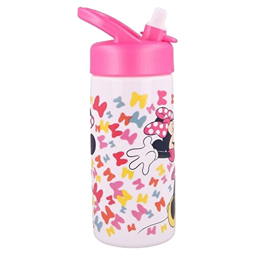 Gourde Minnie multicolore sans bpa paille 410 ml variant 1 