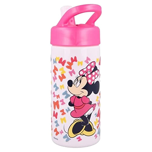 Gourde Minnie multicolore sans bpa paille 410 ml variant 2 