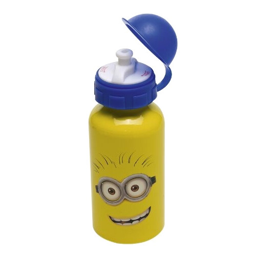 Gourde Les minions multicolour aluminium 400 ml