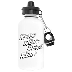 Gourde JoJo's Bizarre Adventure blanc aluminium 600 ml