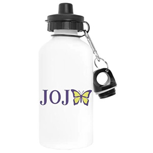 Gourde JoJo's Bizarre Adventure blanc aluminium 600 ml