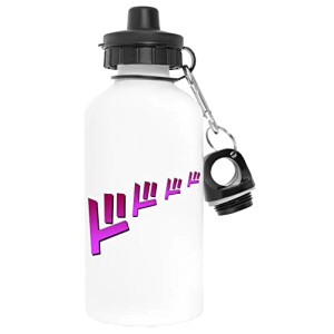 Gourde JoJo's Bizarre Adventure blanc aluminium 600 ml