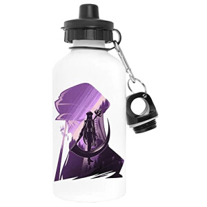 Gourde Hunter × Hunter blanc aluminium 600 ml