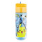 Gourde Pikachu - Pokémon - transparent plastique sans bpa pliable paille 540 ml - miniature variant 2