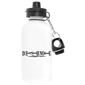 Gourde Death Note blanc aluminium 600 ml