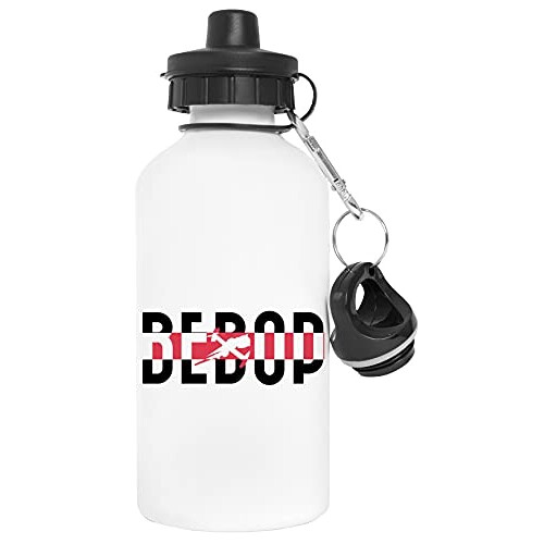 Gourde Cowboy Bebop blanc aluminium 500 ml