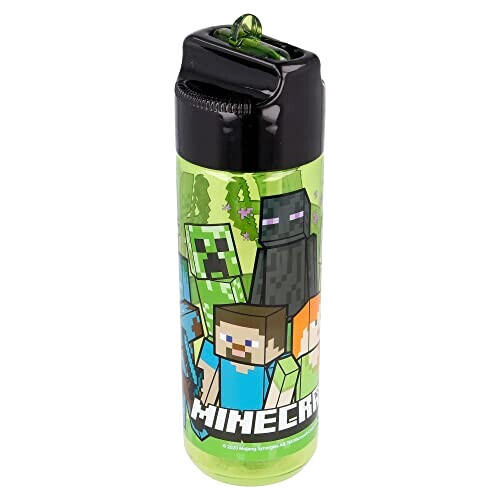 Gourde Minecraft multicolore sans bpa 540 ml