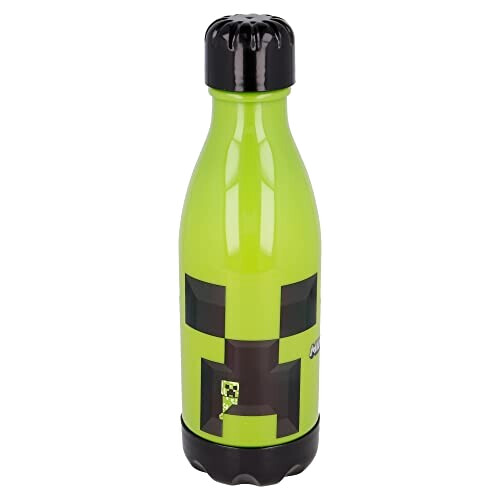 Gourde Minecraft vert sans bpa 560 ml