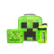 Gourde Creeper - Minecraft - vert plastique sans bpa boîte à lunch paille 473 ml - miniature