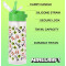 Gourde Steve - Minecraft - vert sss plastique paille 350 ml - miniature variant 2
