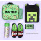 Gourde Steve - Minecraft - vert sss plastique paille 350 ml - miniature variant 6