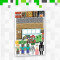 Gourde Minecraft multicolore plastique 650 ml - miniature variant 4