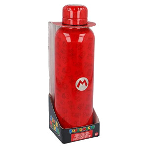 Gourde Super Mario rouge inox sans bpa isotherme 515 ml