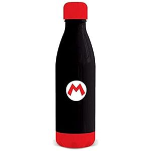 Gourde Super Mario noir/rouge plastique 660 ml